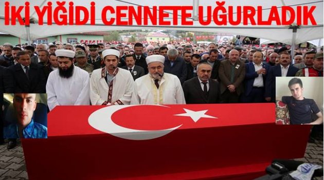 ORDU ŞEHİTLERİNE AĞLADI