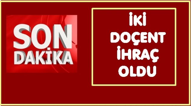 ORDU ÜNİVERSİTESİ&#039;NDE İHRAÇLAR VAR