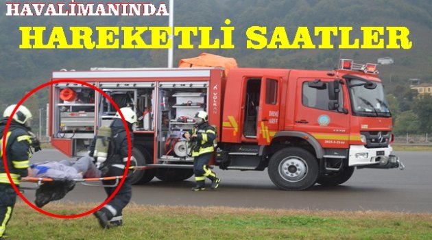 ORDU VE GİRESUN İTFAİYESİ İLE AFAT EKİBİ DE KATILDI