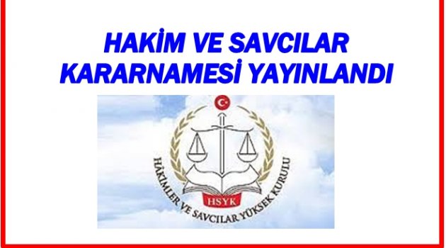 ORDU&#039;DA 20 HAKİM VE SAVCININ YERİ DEĞİŞTİ