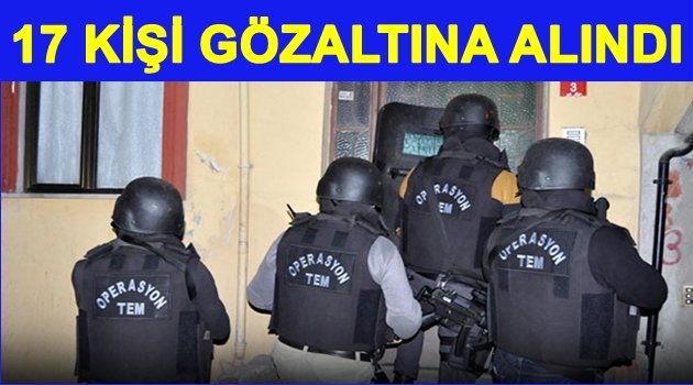 ORDU&#039;DA BÜYÜK OPERASYON