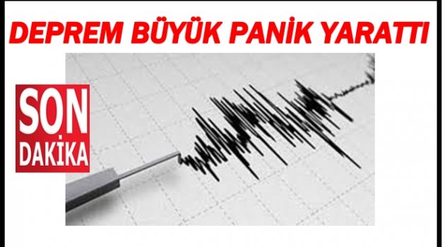 ORDU&#039;DA DA HİSSEDİLDİ