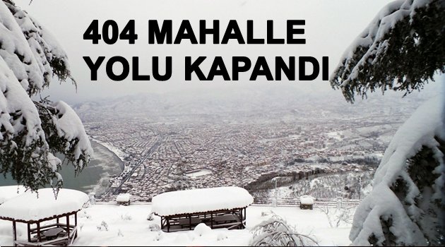 ORDU&#039;DA KAR YAĞIŞI HAYATI OLUMSUZ ETKİLİYOR