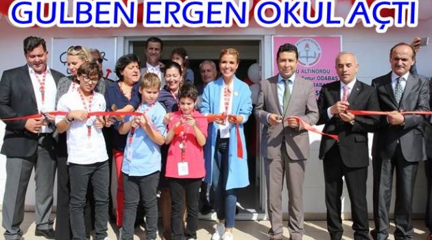 ORDULU DOKTOR ÇİFT ANA OKULU YAPTIRDI