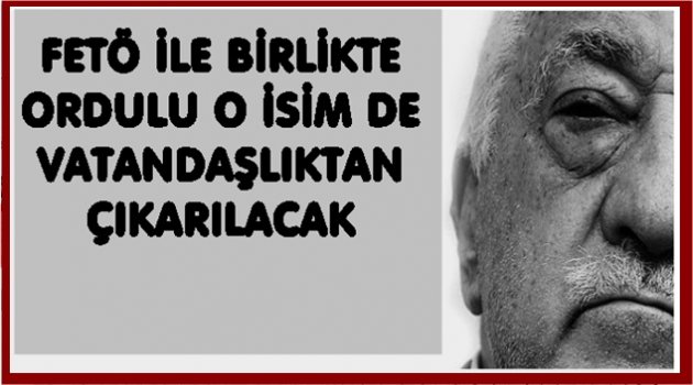 ORDULU FİRARİ FETÖ&#039;CÜYE ŞOK!