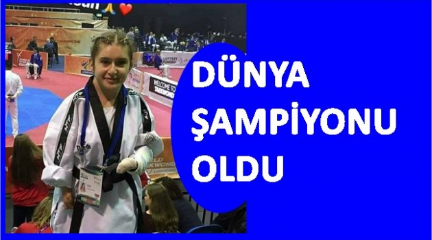 ORDULU ŞEYMA DÜNYA ŞAMPİYONU