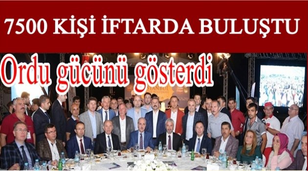 ORDU&#039;NUN DERELERİ İSTANBUL&#039;A AKTI