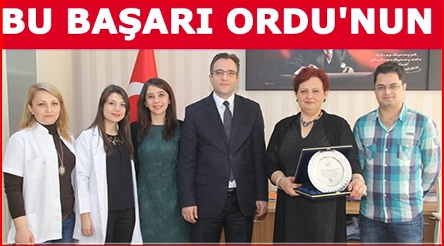 ORDU&#039;NUN PROJESİ ÖDÜL ALDI