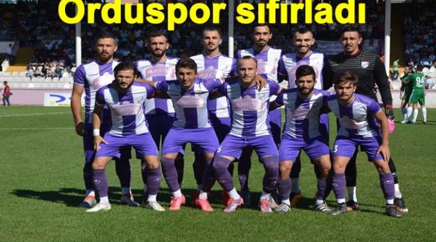 ORDUSPOR ANKARA ADLİYESPOR İLE 2-2 BERABERE KALDI
