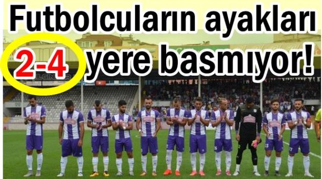 ORDUSPOR KENDİ EVİNDE KAYBETTİ : 2-4