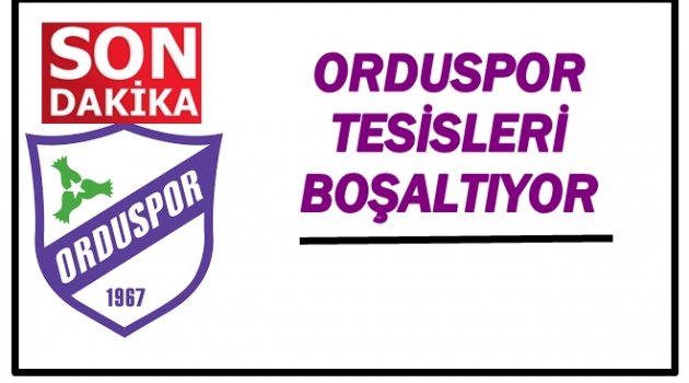 ORDUSPOR NEREYE TAŞINACAK?