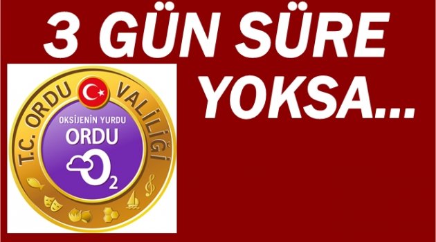 ORDUSPOR TESİSLERİNDEN TAHLİYE EDİLİYOR