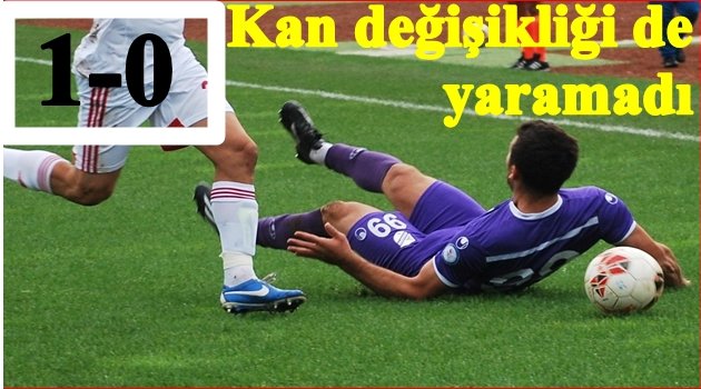 ORDUSPOR YİNE KAYBETTİ