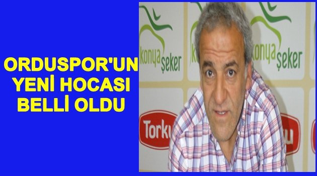 ORDUSPOR&#039;DA 4. TEKNİK DİREKTÖR GÖREVE GELDİ