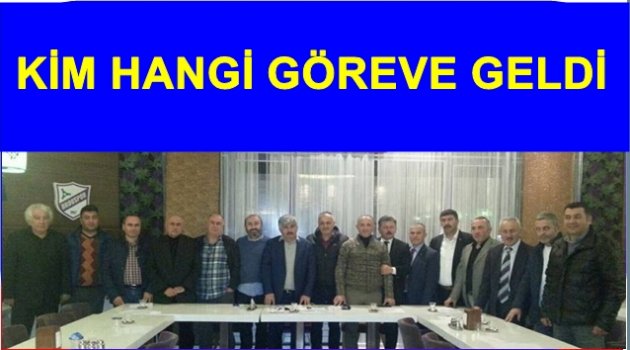 ORDUSPOR&#039;DA GÖREV BÖLÜMÜ YAPILDI