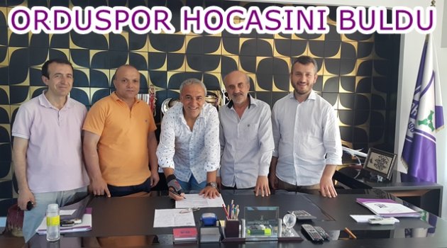 ORDUSPOR'UN YENİ HOCASI KİM OLDU?