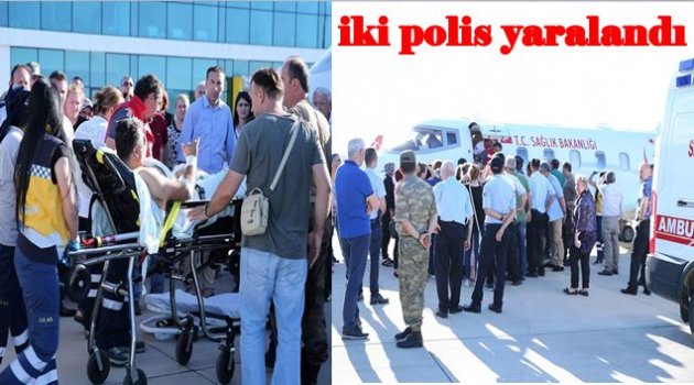 ÖZEL AMBÜLANS UÇAKLA ANKARA&#039;YA SEVK EDİLDİ