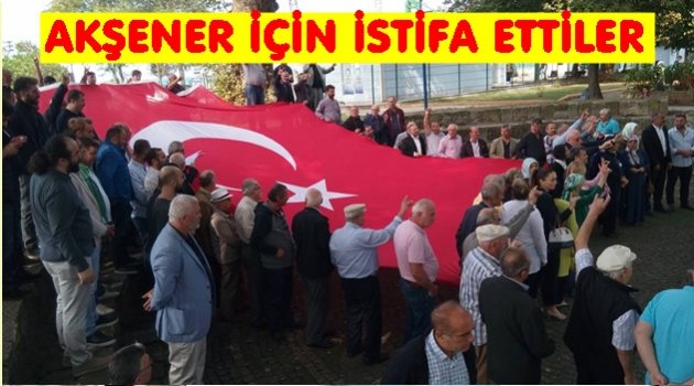 PARTİLERİNDEN TOPLUCA İSTİFA ETTİLER