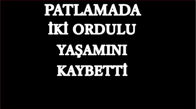 PATLAMADA ÖLENLERİN İSİMLERİ BELİRLENİYOR