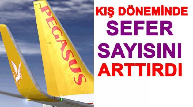 PEGASUS KIŞ DÖNEMİNDE ORDU GİRESUN&#039;U UÇURACAK