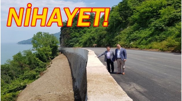 PERŞEMBE-FATSA SAHİL YOLU ULAŞIMA AÇILIYOR