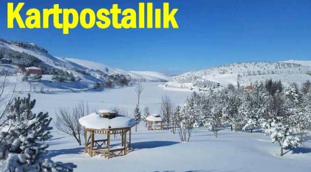 PERŞEMBE YAYLASINDA GÖLET DONDU