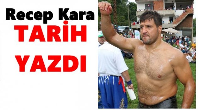 RECEP KARA 4. KEZ ALTIN KEMERİN SAHİBİ OLDU