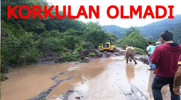 SAĞANAK YAĞMUR ETKİLİ OLDU