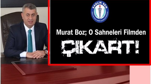 SAĞLIK SEN&#039;DEN MURAT BOZ&#039;A BÜYÜK TEPKİ