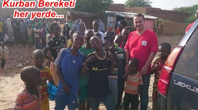 ŞAHİN KURBAN BEREKETİNİ NİJER&#039;E TAŞIDI