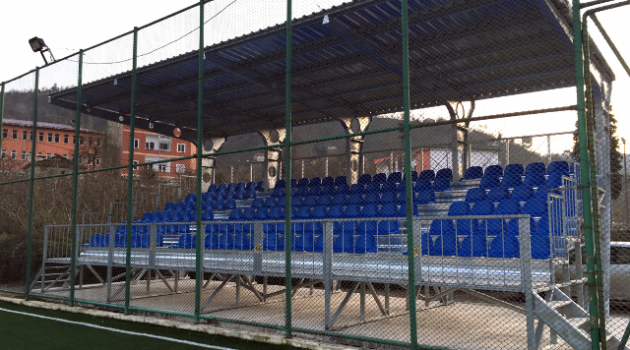 SARAYCIK&#039;A SPOR TESİSLERİ YAPILDI