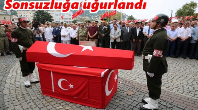 ŞEHİDİMİZİ CENNETE UĞURLADIK