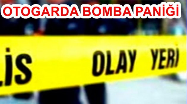 ŞÜPHELİ PAKET ALARMI