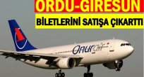 ONUR AİR ORDU GİRESUN'A UÇACAK