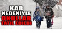 ORDU'DA HANGİ OKULLAR TATİL OLDU