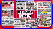 ORDU YEREL GAZETE MANŞETLERİ