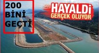 ORDU GİRESUN HAVALİMANI 200 BİN YOLCUYU AŞTI