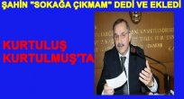 ŞAHİN'DEN ÇÖZÜM ÖNERİSİ