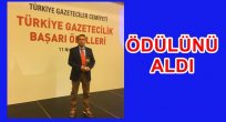 AKYÜREK ÖDÜLÜNÜ İSTANBUL'DA ALDI
