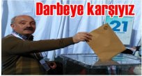 ŞAHİN: HALKIN İRADESİNE BAĞLI VE SAYGILIYIZ