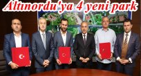 ALTINORDU'YA ALTIN GİBİ PARKLAR