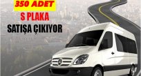 BELEDİYE İHALEYLE S PLAKA SATACAK
