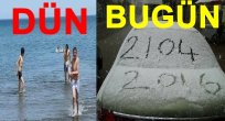 DÜN GÜNEŞ BUGÜN KAR
