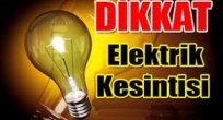 ELEKTRİK KESİNTİSİ VAR