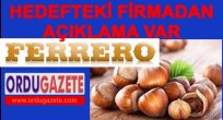 FINDIK PİYASASININ EN BÜYÜĞÜ KONUŞTU