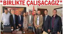 GAZETECİLERDEN HAYIRLI OLSUN ZİYARETİ