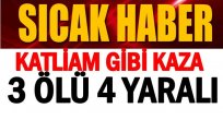 HURDAYA DÖNEN MİNİBÜS ÖLÜM SAÇTI: 3 ÖLÜ