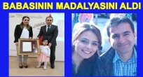 MADALYA TÖRENİNDE DUYGUSAL ANLAR YAŞANDI