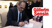 NECATİ KIRIŞ 'GÜLLERİM SENSİN" KİTABINI İMZALADI