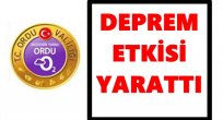 OPERASYONLAR ORDU VALİLİĞİNE SIÇRADI